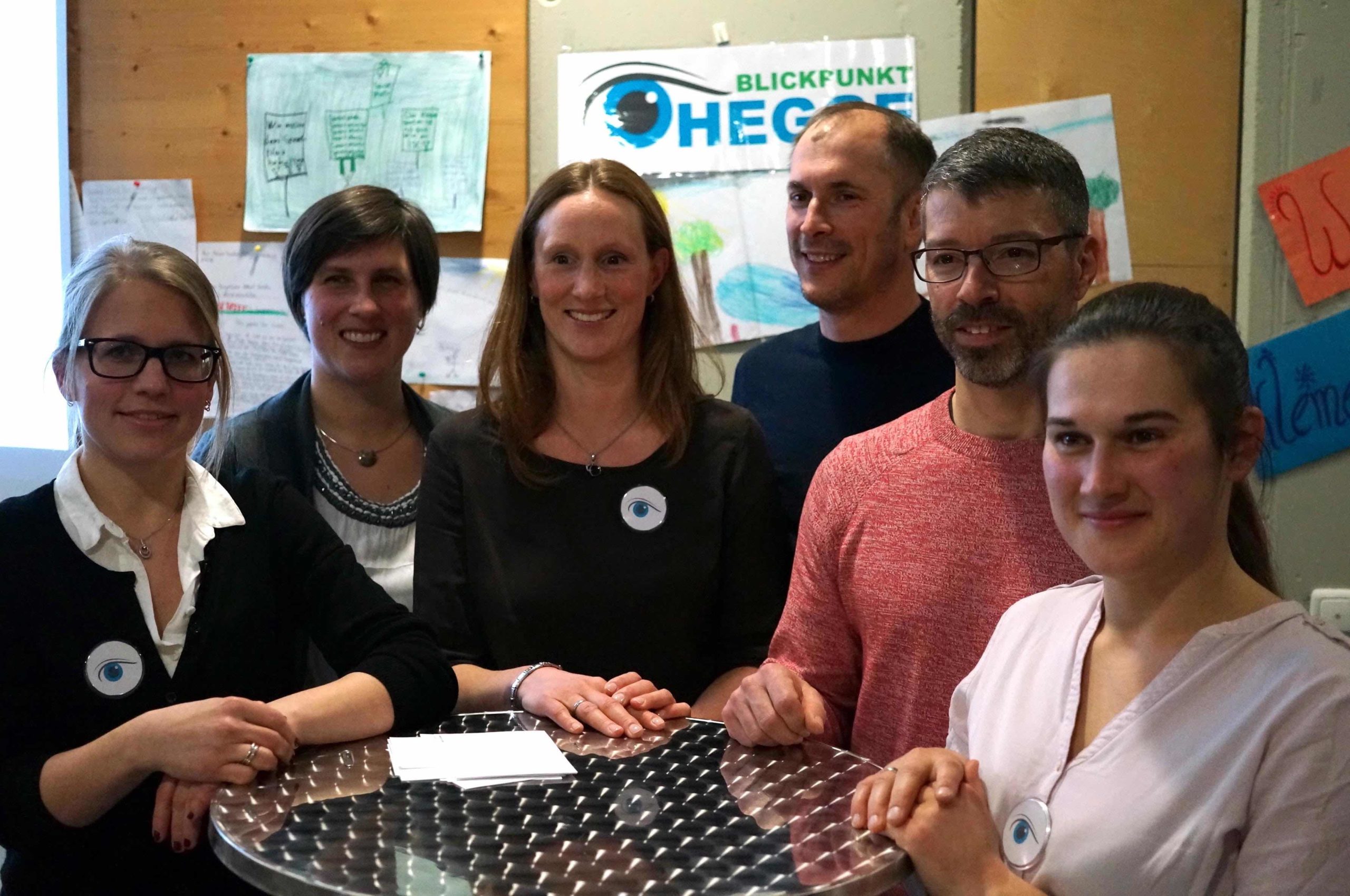 Das Vorstands-Team von Blickpunkt Hegge